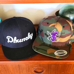 2 Baseball hats Phunky and TS cap